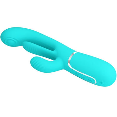 Vibratore Rabbit in Silicone con 7 Funzioni di Vibrazione e Pulsazione